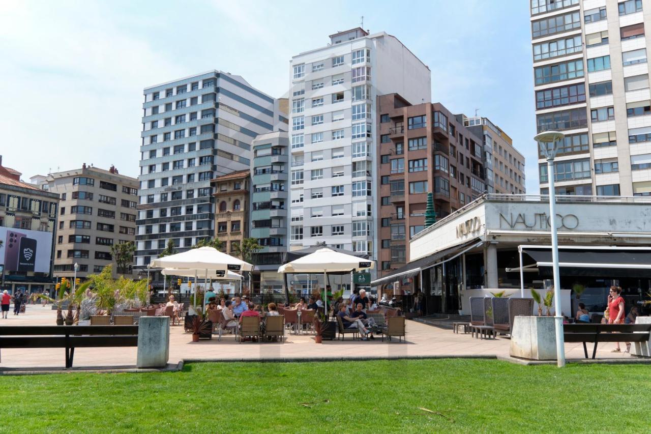 El Pixin - Apartamento De Gran Categoria En Gijón Dış mekan fotoğraf